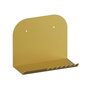 Hanah Home Estantería de Pared de Metal Dorado